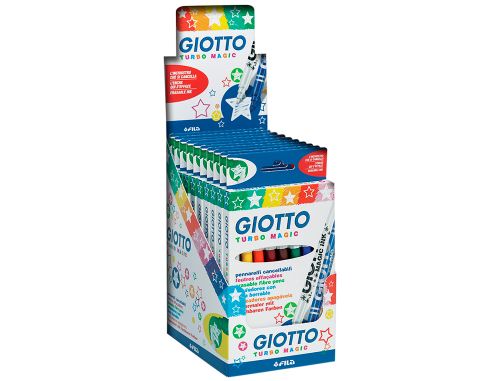 Marcador giotto turbo fantasiaexpositor de secretaria 510x420x360 mm , Giotto , 58364 , 8000825424694